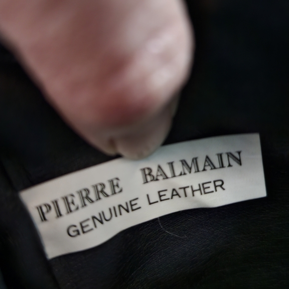 Vintage Pierre Balmain leather purse - Picture 6 of 7